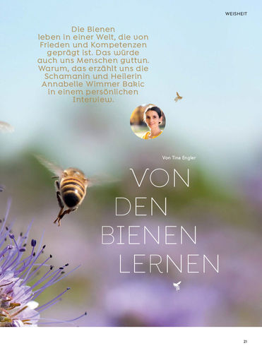 VISIONEN 04/23 - Von Bienen lernen - Tina Engler